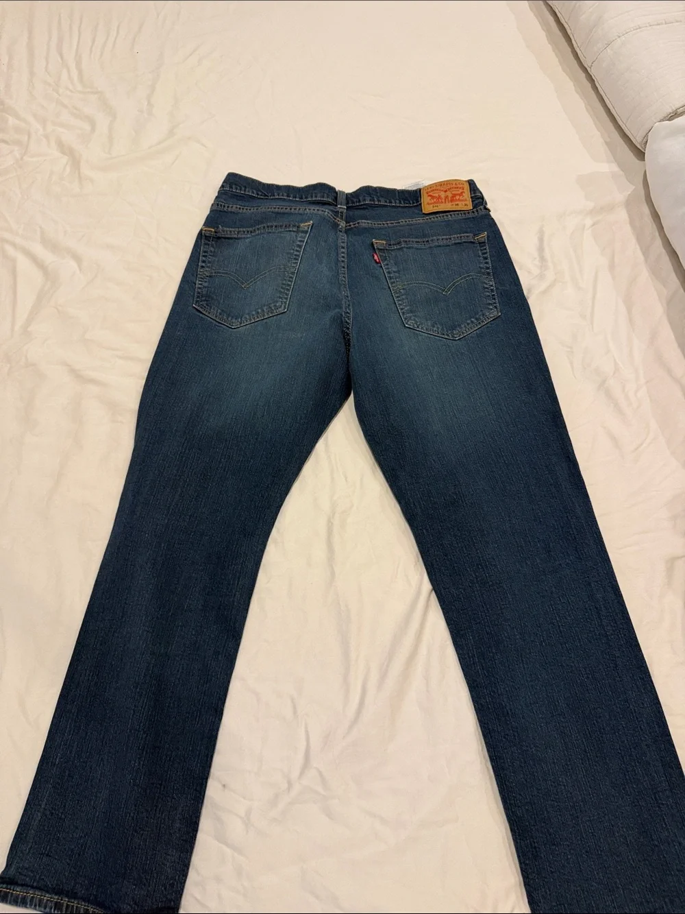 Levi's Men's Indigo Relaxed Straight Jeans